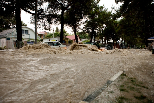 Наводнение в Геленджике, июль 2012