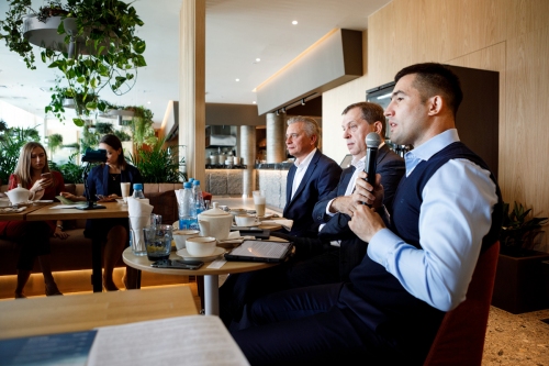 Бизнес-завтрак, организованный журналом "Человек Дела", Кубань