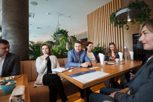 Бизнес-завтрак на тему «Как попадать в СМИ» с директором по развитию ИНТЕРФАКС - Жанной Пампура (Москва)