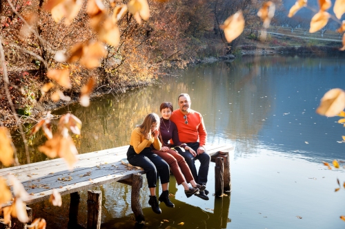 Осенняя семейная фотопрогулка, 2019