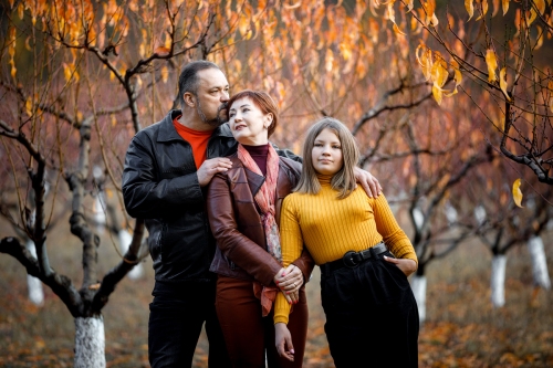 Осенняя семейная фотопрогулка